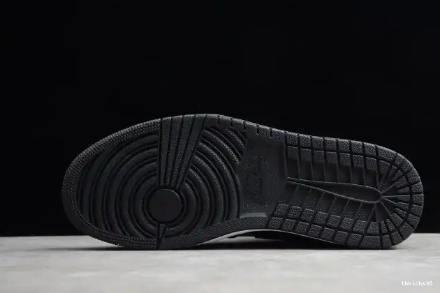 Cheap TBkick 1 Air High Jordan Satin Black Retro 555088-060 OG 0625